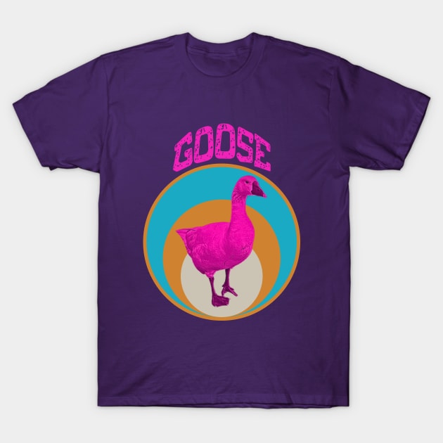 Pink goose T-Shirt by happygreen